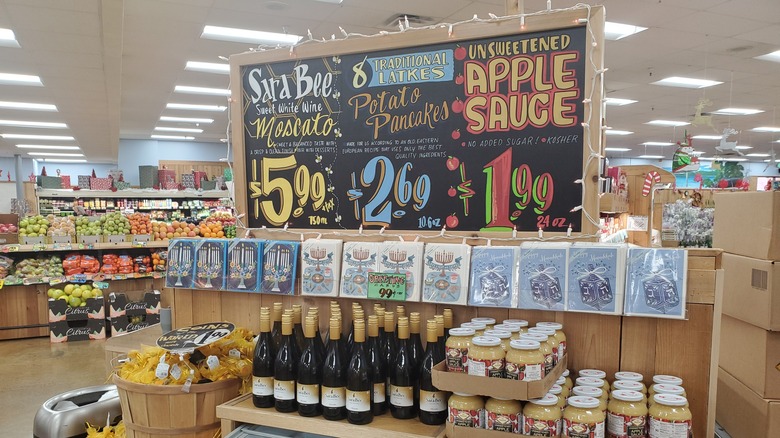 Trader Joe's endcap display