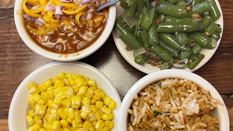 Texas Roadhouse's "legendary sides"