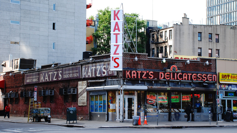 Katz's deli in NYC
