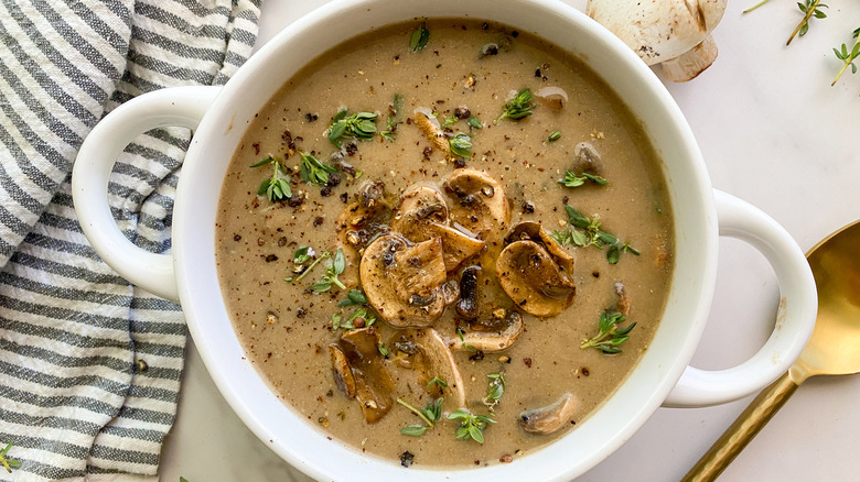 Mushroom soup