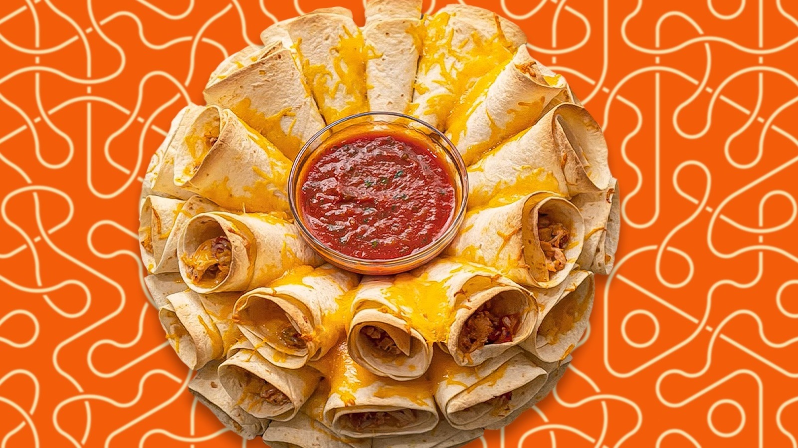 The Party-Friendly Quesadilla Ring That Will Impress All Your Guests