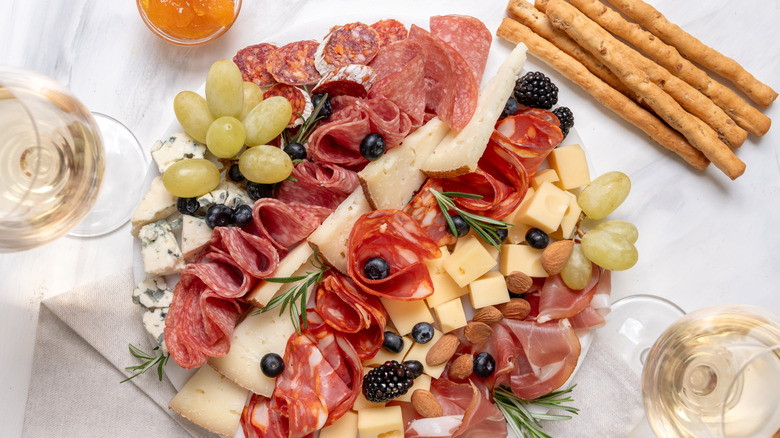 An Italian-inspired charcuterie board