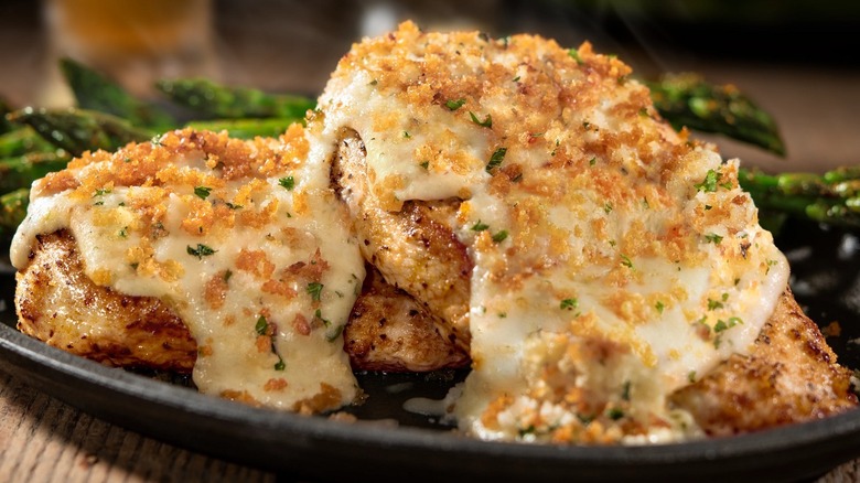 Longhorn Steakhouse parmesan crusted chicken