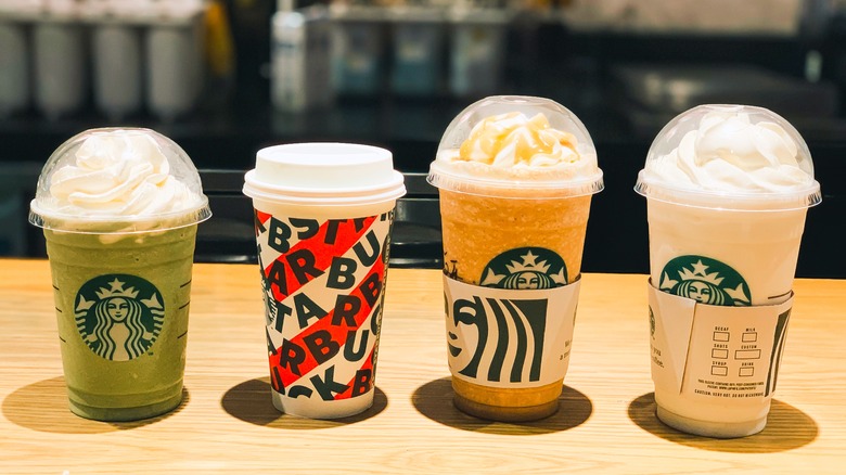 Starbucks drinks