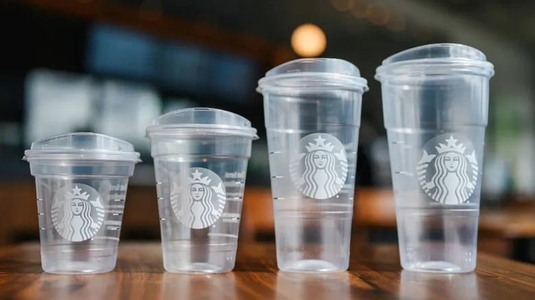 different starbucks cold cup sizes