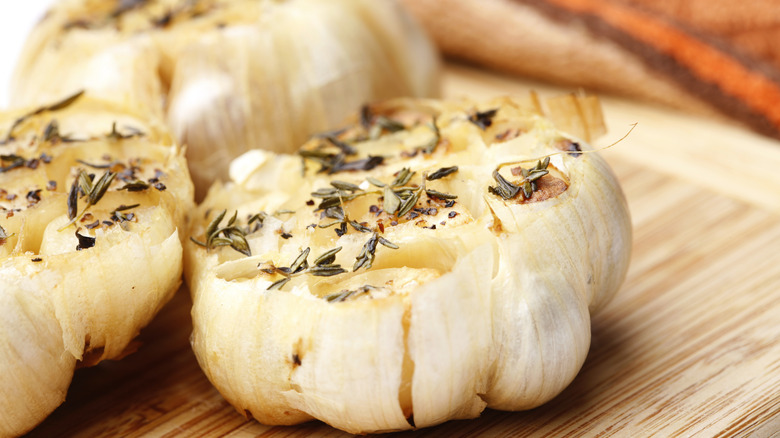 roasted garlic