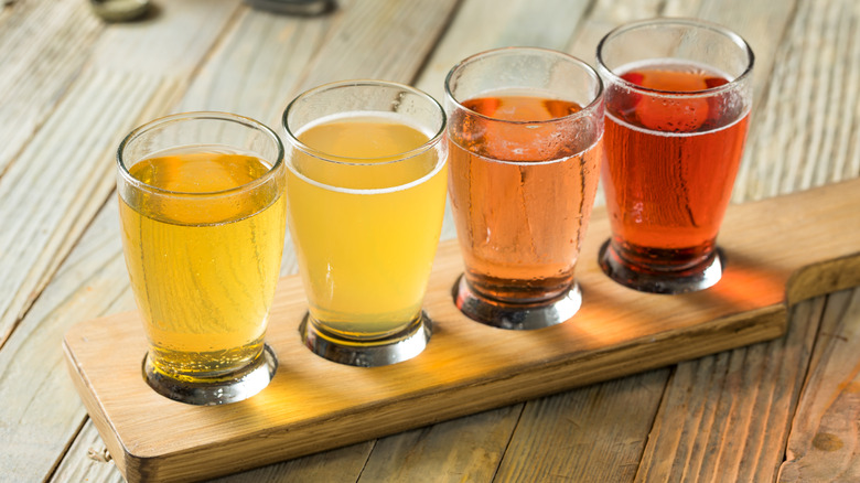 cider tasting glasses