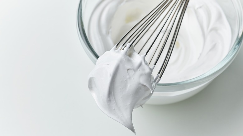 homemade whipped cream