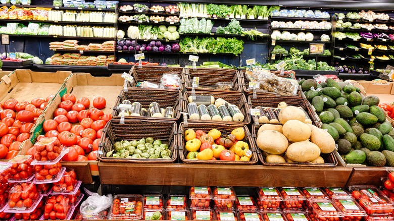 Albertson's produce department