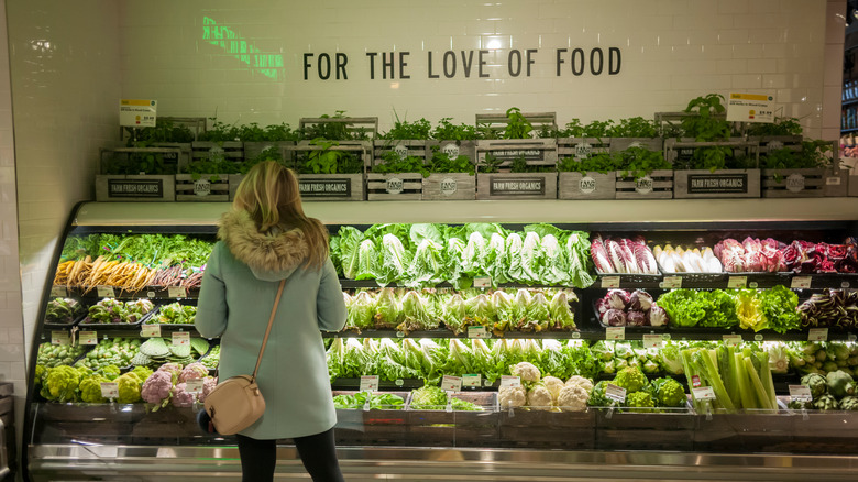 Whole Foods produce department