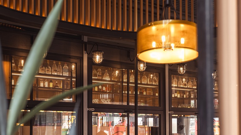 High-end restaurant lighting