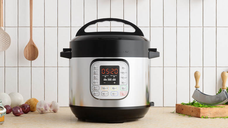 Instant Pot on kitchen counter