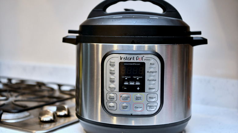 instant pot on table