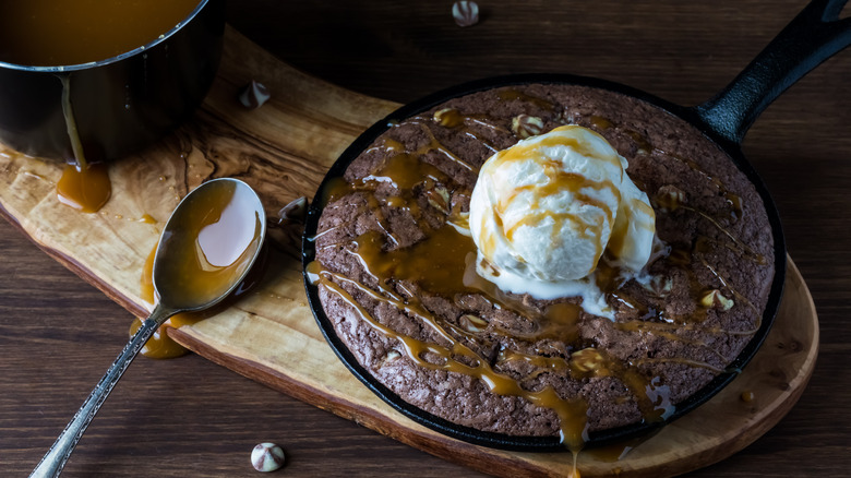 skillet brownie