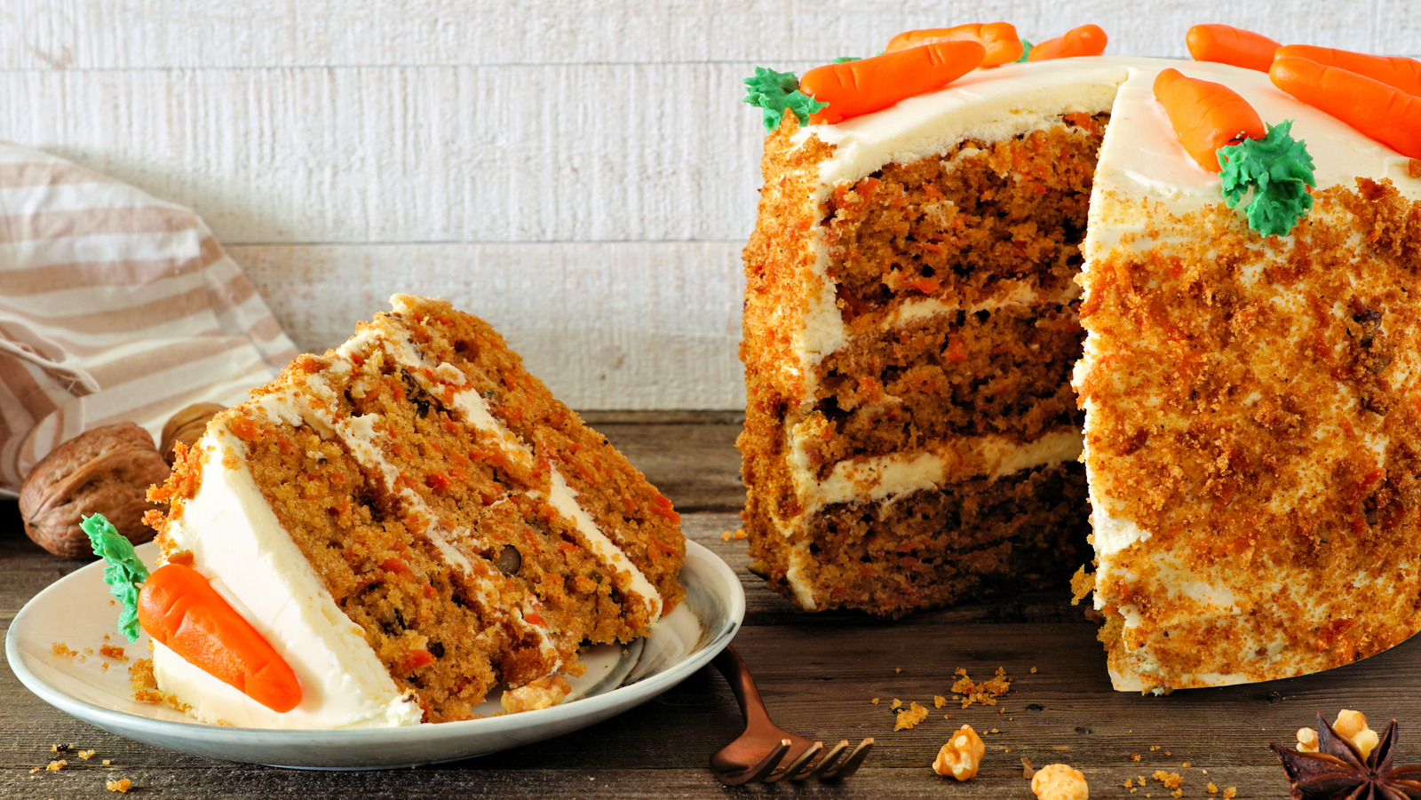 Best Carrot Cake with Raisins and Walnuts - Grumpy's Honeybunch