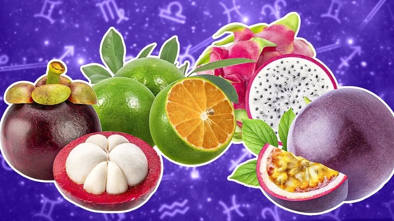 rare fruits and zodiac signs