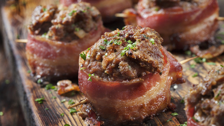 bacon wrapped meatloaf