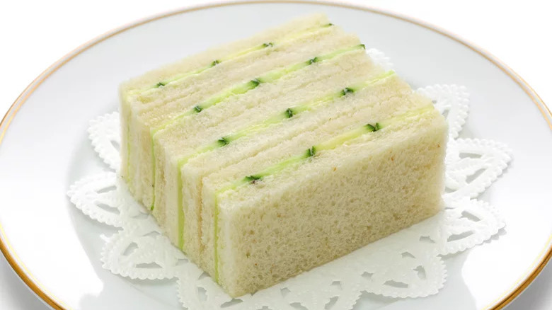 cucumber sandwiches without points for the monarch