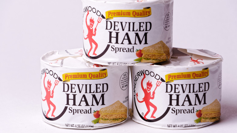 cans of deviled ham spread