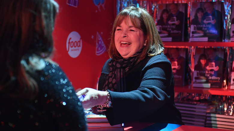 Ina Garten smiling at event