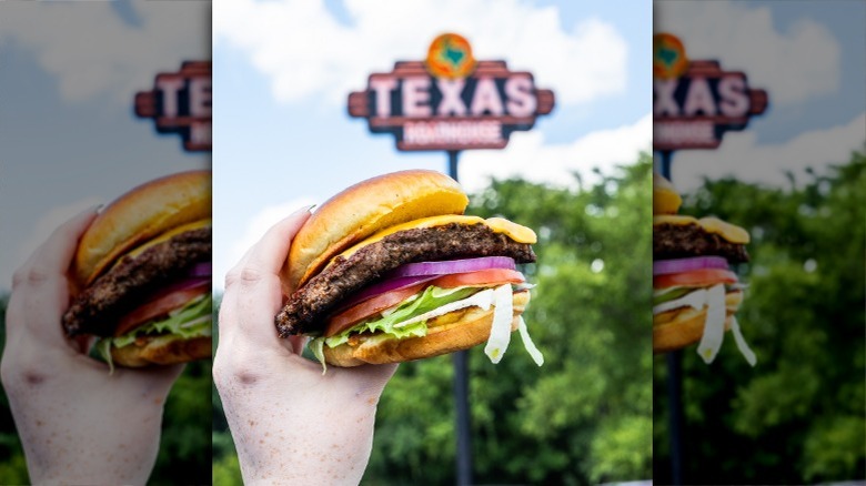 Texas Roadhouse burger