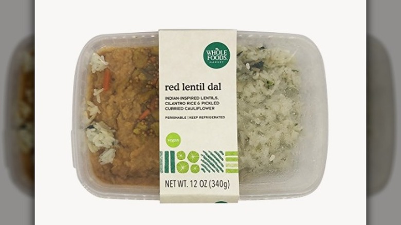 Whole Foods brand red lentil dal