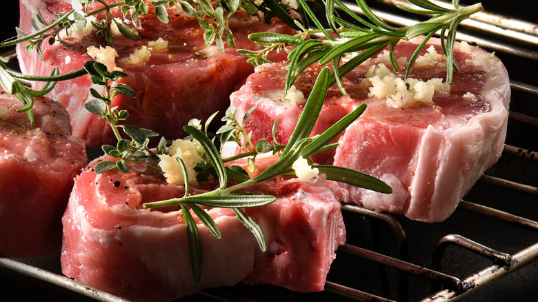 prepped lamb cuts