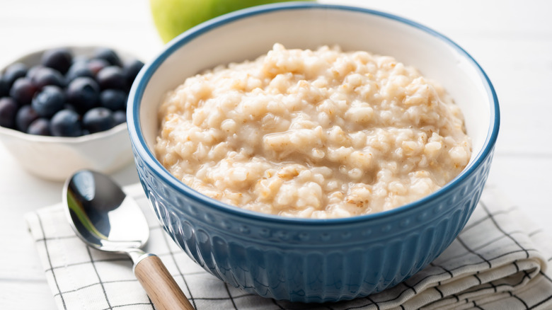 oatmeal in a bowl