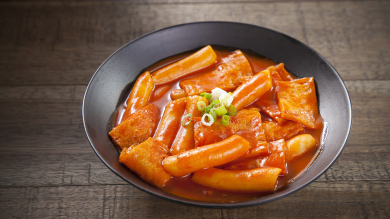 Spicy tteokbokki 