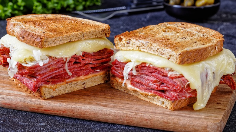 classic reuben sandwich