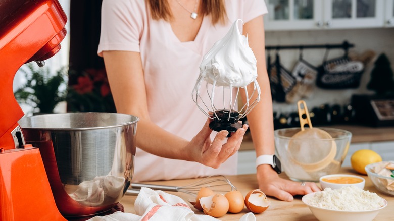 whipping egg whites