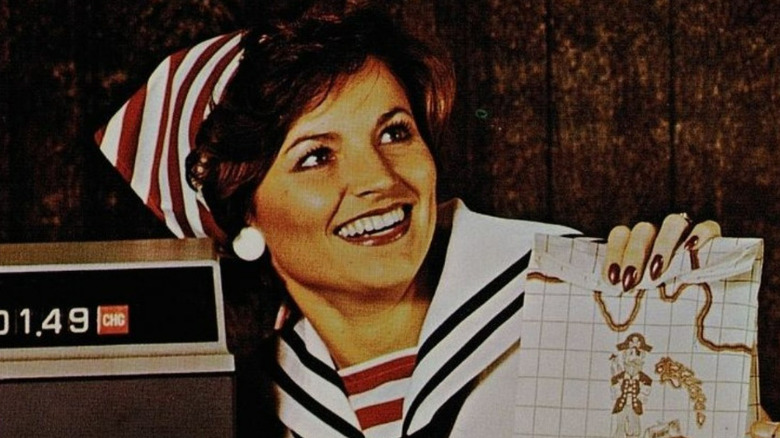 Retro Long John Silver's ad highlights nautical-themed uniforms