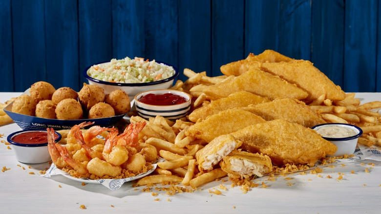 Items from the Long John Silver's menu