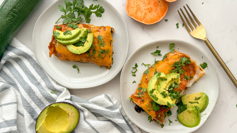 vegetarian enchiladas