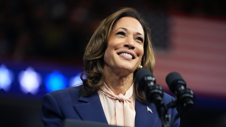 Presidential candidate Kamala Harris