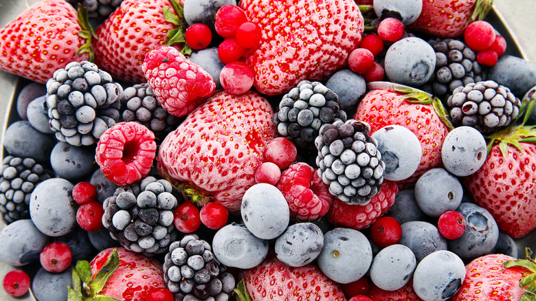 frozen berries