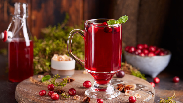 Cranberries and cranberry juice