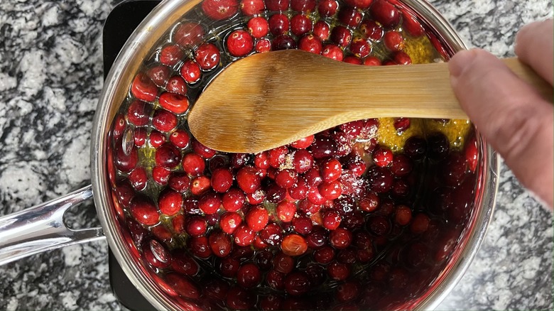 The Secret To Pairing Cranberries And Salmon Is This One Ingredient