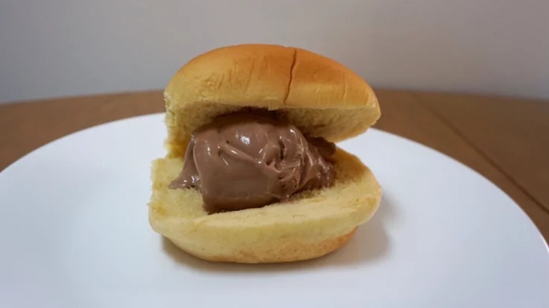 A Shake Shack ice cream sandwich