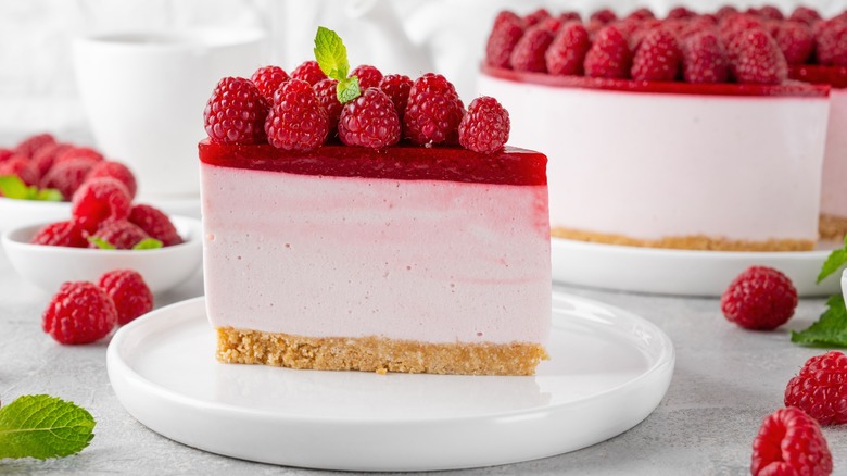 raspberry cheesecake