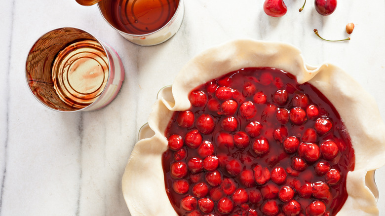 canned cherry pie filling