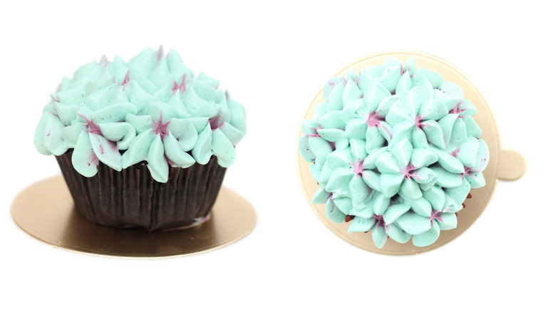 Hydrangea cupcakes