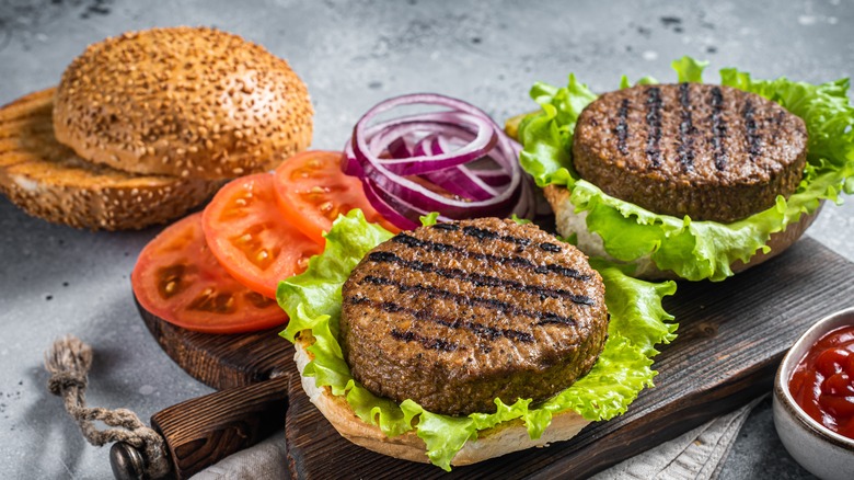 black. bean burger patties