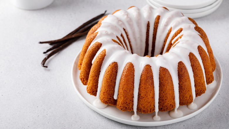 glazed bundt cake.