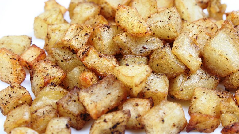 Chunky hash browns