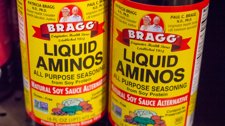 bragg liquid aminos bottles