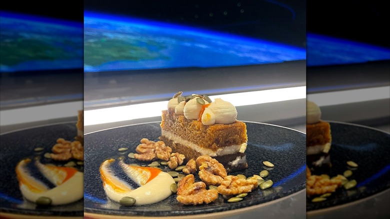 Space 220's plant-based carrot cake