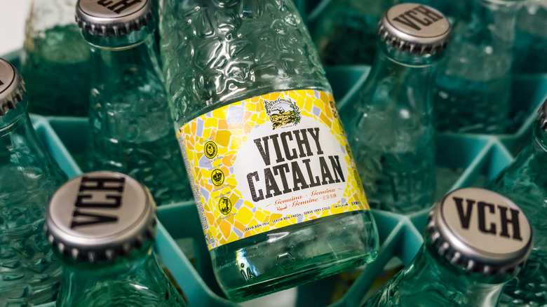 Bottles of Vichy Catalan