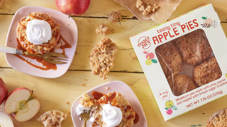 trader joe's mini apple pie spread