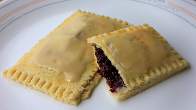 Homemade Pop Tarts with filling